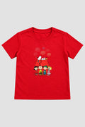 Camiseta Infantil Basica Natal Snoopy- DC-NOOP-0062