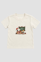 Camiseta Infantil Basica Natal Snoopy- DC-NOOP-0063