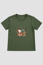 Camiseta Infantil Basica Natal Snoopy- DC-NOOP-0063