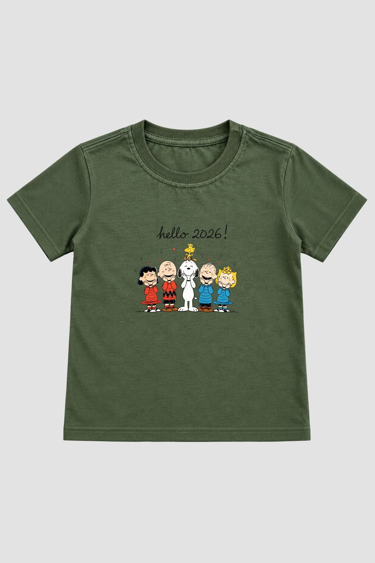 Camiseta Infantil Basica Natal Snoopy- DC-NOOP-0065