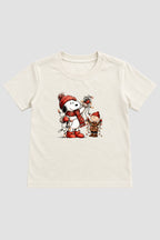 Camiseta Infantil Basica Natal Snoopy- DC-NOOP-0067