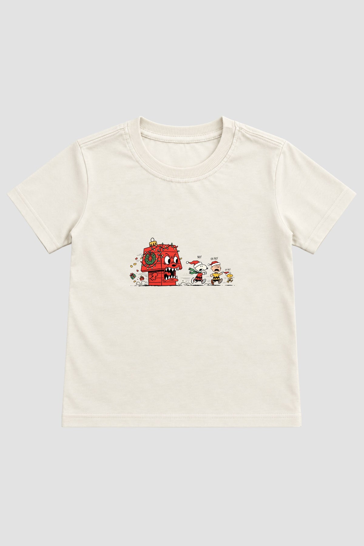 Camiseta Infantil Basica Natal Snoopy- DC-NOOP-0068