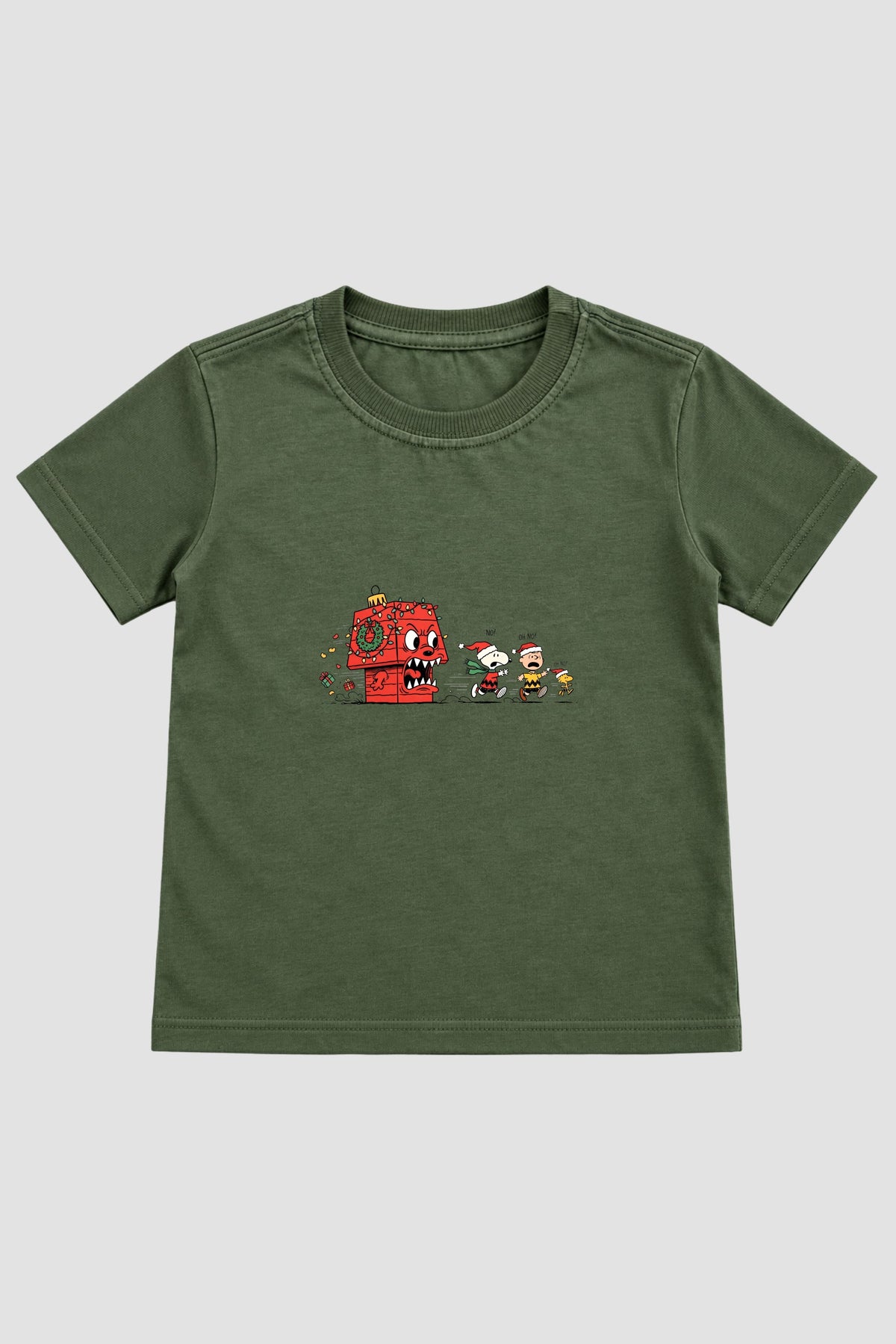 Camiseta Infantil Basica Natal Snoopy- DC-NOOP-0068