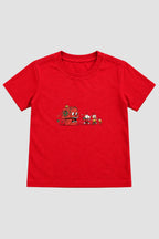 Camiseta Infantil Basica Natal Snoopy- DC-NOOP-0068