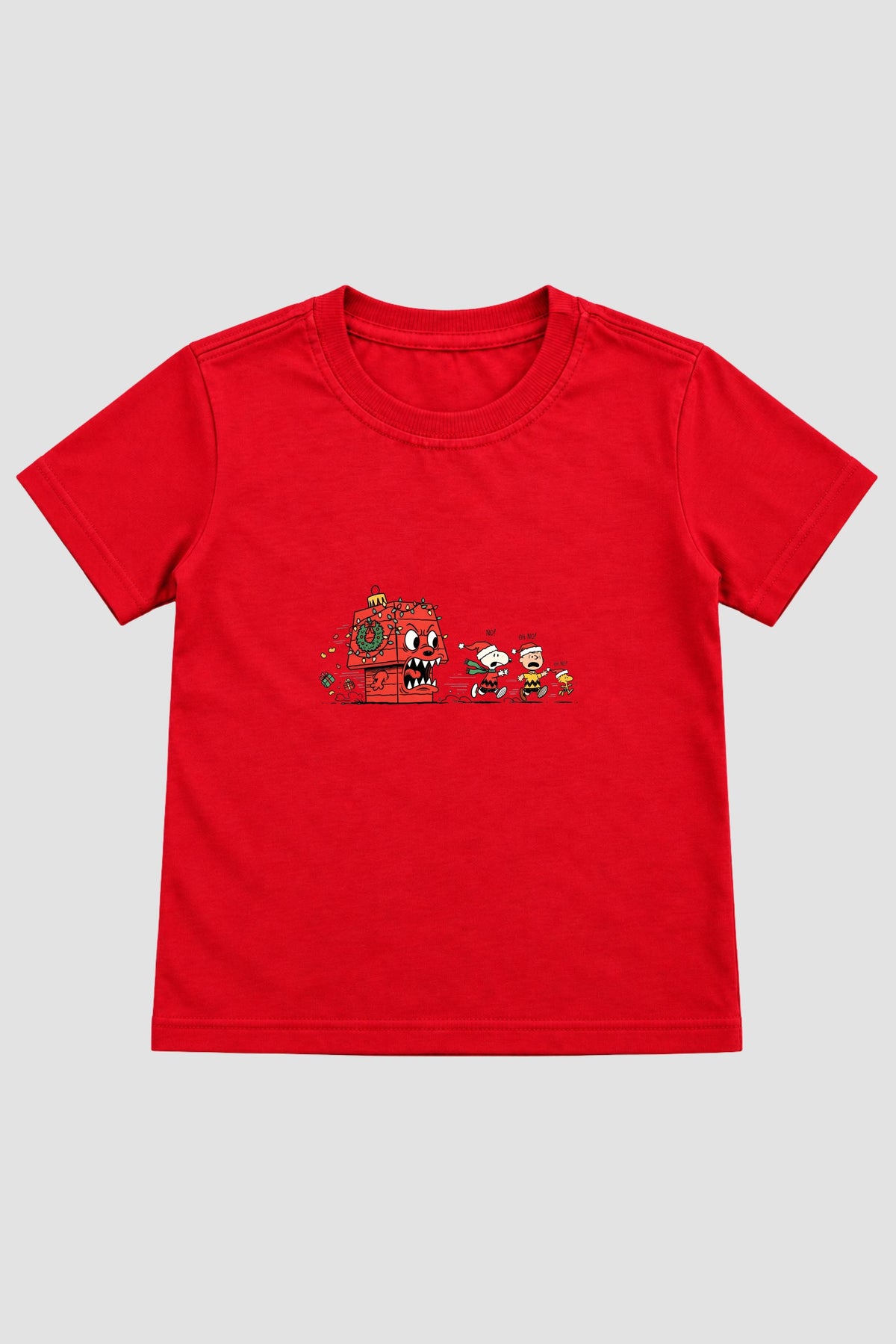 Camiseta Infantil Basica Natal Snoopy- DC-NOOP-0068