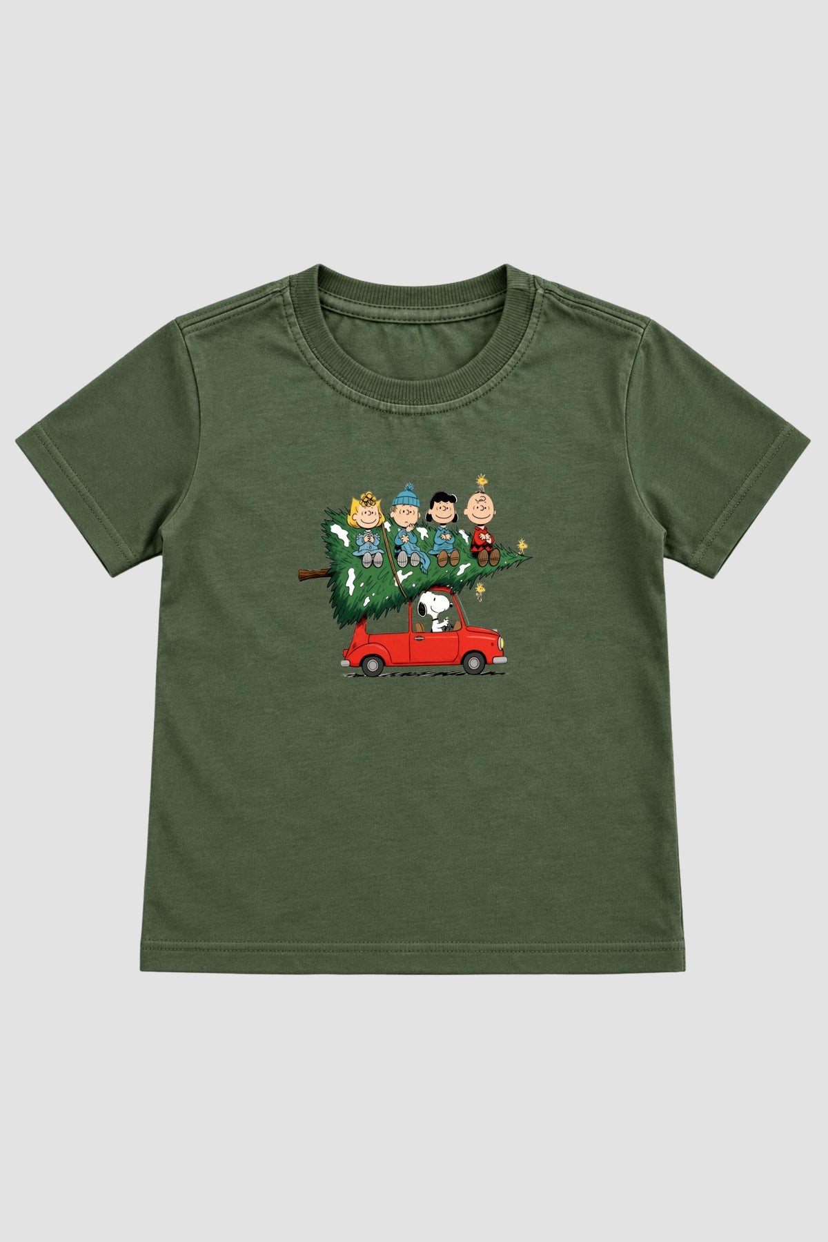 Camiseta Infantil Basica Natal Snoopy- DC-NOOP-0069