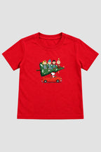 Camiseta Infantil Basica Natal Snoopy- DC-NOOP-0069