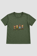 Camiseta Infantil Basica Natal Snoopy- DC-NOOP-0071