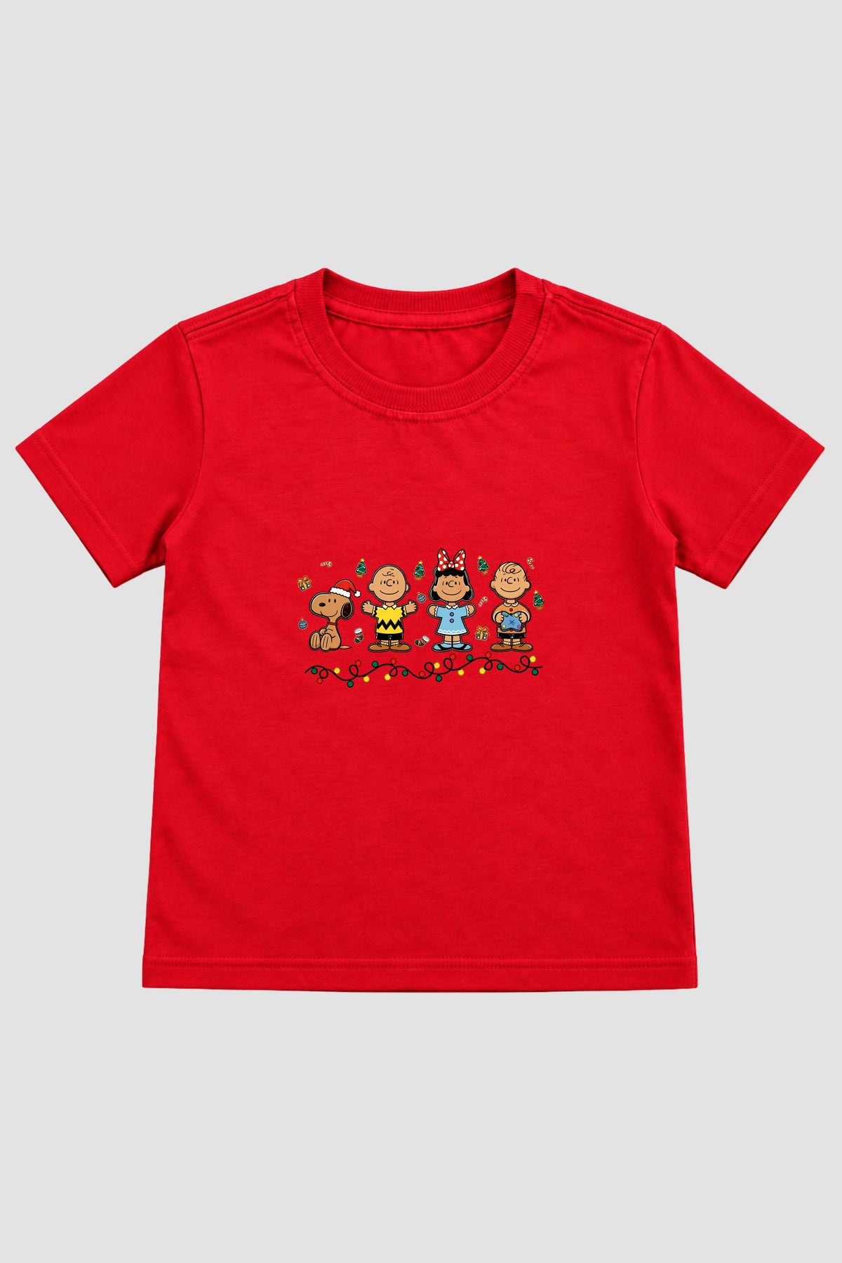 Camiseta Infantil Basica Natal Snoopy- DC-NOOP-0071