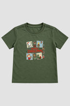 Camiseta Infantil Basica Natal Snoopy- DC-NOOP-0072