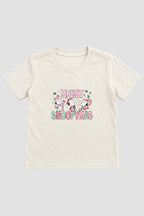 Camiseta Infantil Basica Natal Snoopy- DC-NOOP-0073