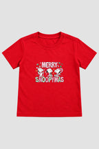Camiseta Infantil Basica Natal Snoopy- DC-NOOP-0073