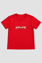 Camiseta Infantil Basica Natal Snoopy- DC-NOOP-0074