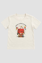 Camiseta Infantil Basica Natal Snoopy- DC-NOOP-0075