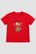 Camiseta Infantil Basica Natal Snoopy- DC-NOOP-0075