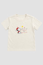 Camiseta Infantil Basica Natal Snoopy- DC-NOOP-0076