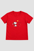 Camiseta Infantil Basica Natal Snoopy- DC-NOOP-0076
