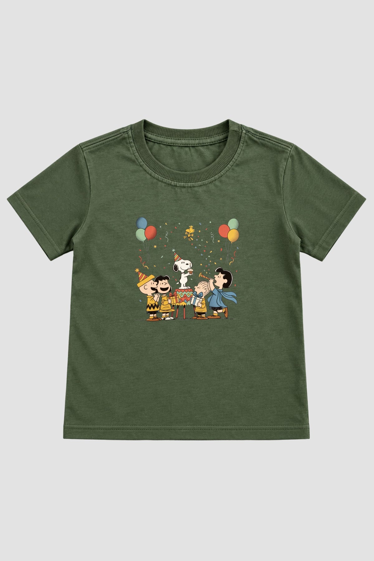 Camiseta Infantil Basica Natal Snoopy- DC-NOOP-0077