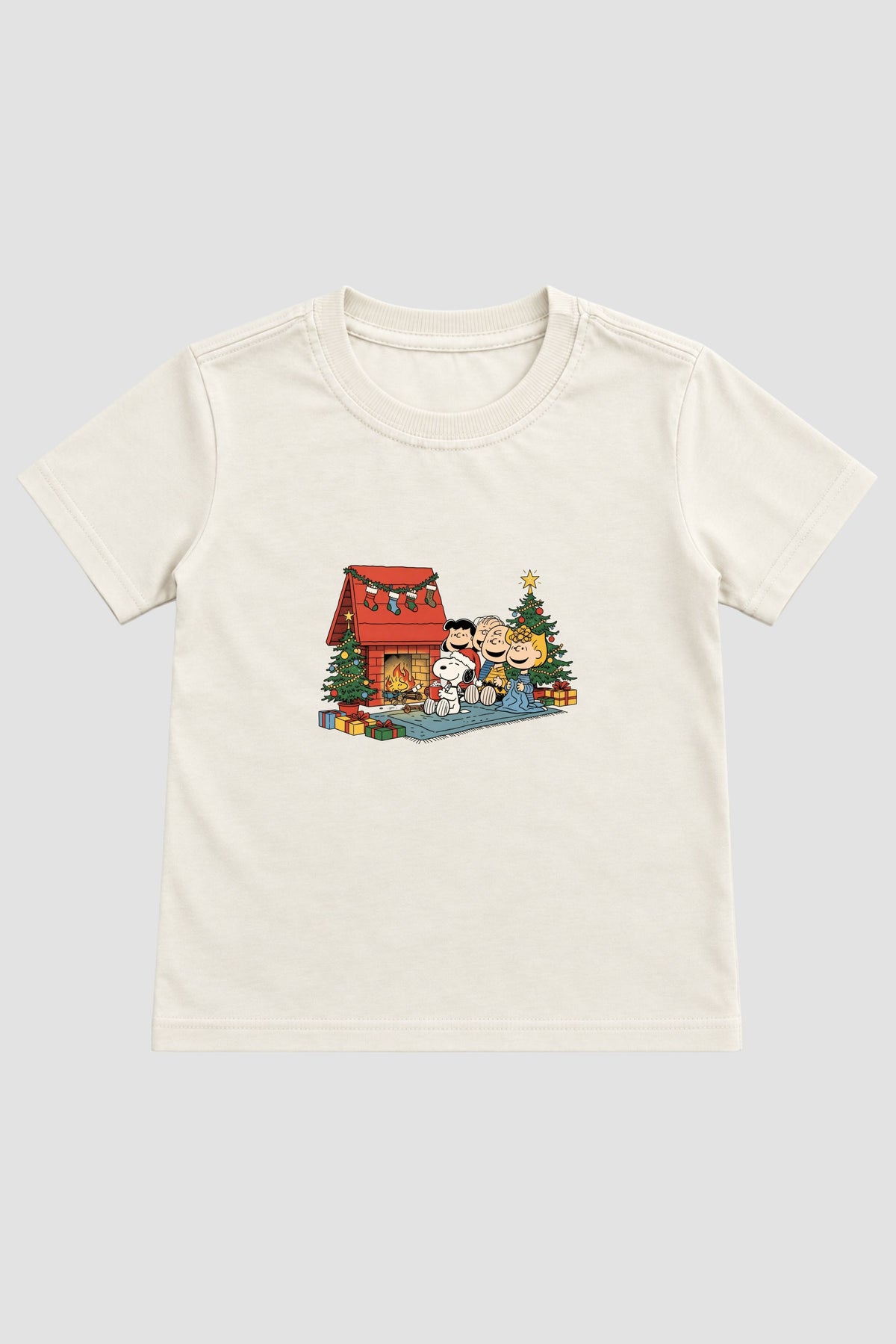 Camiseta Infantil Basica Natal Snoopy- DC-NOOP-0079