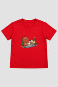 Camiseta Infantil Basica Natal Snoopy- DC-NOOP-0079