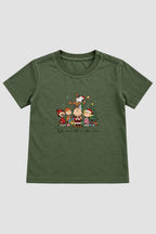 Camiseta Infantil Basica Natal Snoopy- DC-NOOP-0080