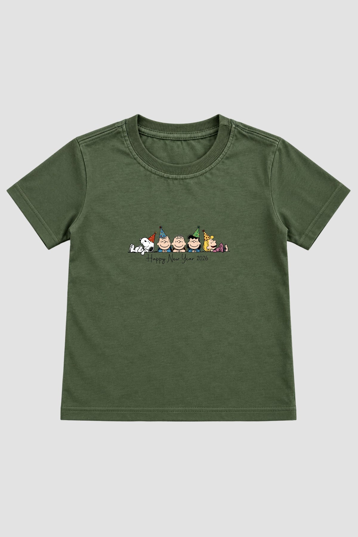 Camiseta Infantil Basica Natal Snoopy- DC-NOOP-0081