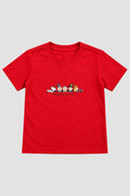 Camiseta Infantil Basica Natal Snoopy- DC-NOOP-0081