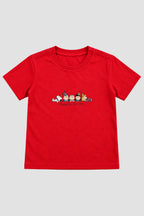 Camiseta Infantil Basica Natal Snoopy- DC-NOOP-0081