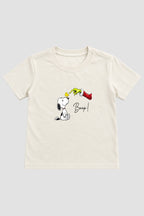Camiseta Infantil Basica Natal Snoopy- DC-NOOP-0082