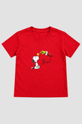 Camiseta Infantil Basica Natal Snoopy- DC-NOOP-0082