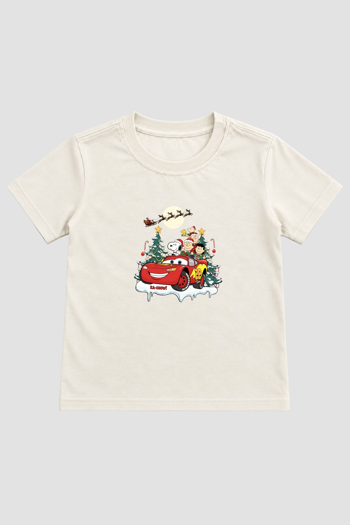 Camiseta Infantil Basica Natal Snoopy- DC-NOOP-0084
