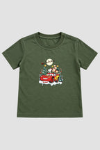 Camiseta Infantil Basica Natal Snoopy- DC-NOOP-0084