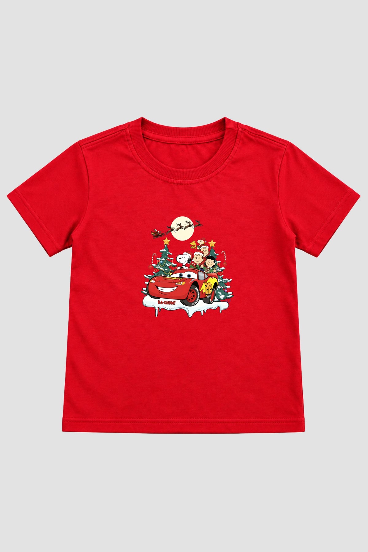 Camiseta Infantil Basica Natal Snoopy- DC-NOOP-0084