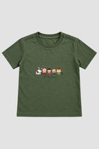 Camiseta Infantil Basica Natal Snoopy- DC-NOOP-0086