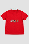Camiseta Infantil Basica Natal Snoopy- DC-NOOP-0086
