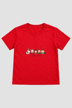 Camiseta Infantil Basica Natal Snoopy- DC-NOOP-0086