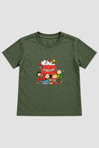 Camiseta Infantil Basica Natal Snoopy- DC-NOOP-0088