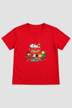 Camiseta Infantil Basica Natal Snoopy- DC-NOOP-0088