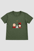 Camiseta Infantil Basica Natal Snoopy- DC-NOOP-0089