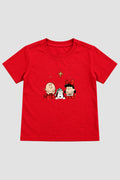 Camiseta Infantil Basica Natal Snoopy- DC-NOOP-0089