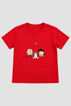 Camiseta Infantil Basica Natal Snoopy- DC-NOOP-0089