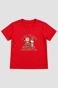 Camiseta Infantil Basica Natal Snoopy- DC-NOOP-0091