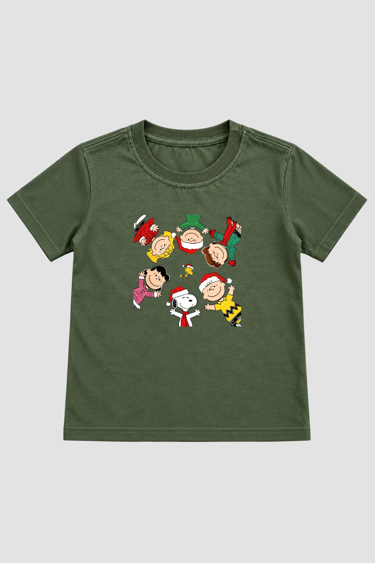 Camiseta Infantil Basica Natal Snoopy- DC-NOOP-0095