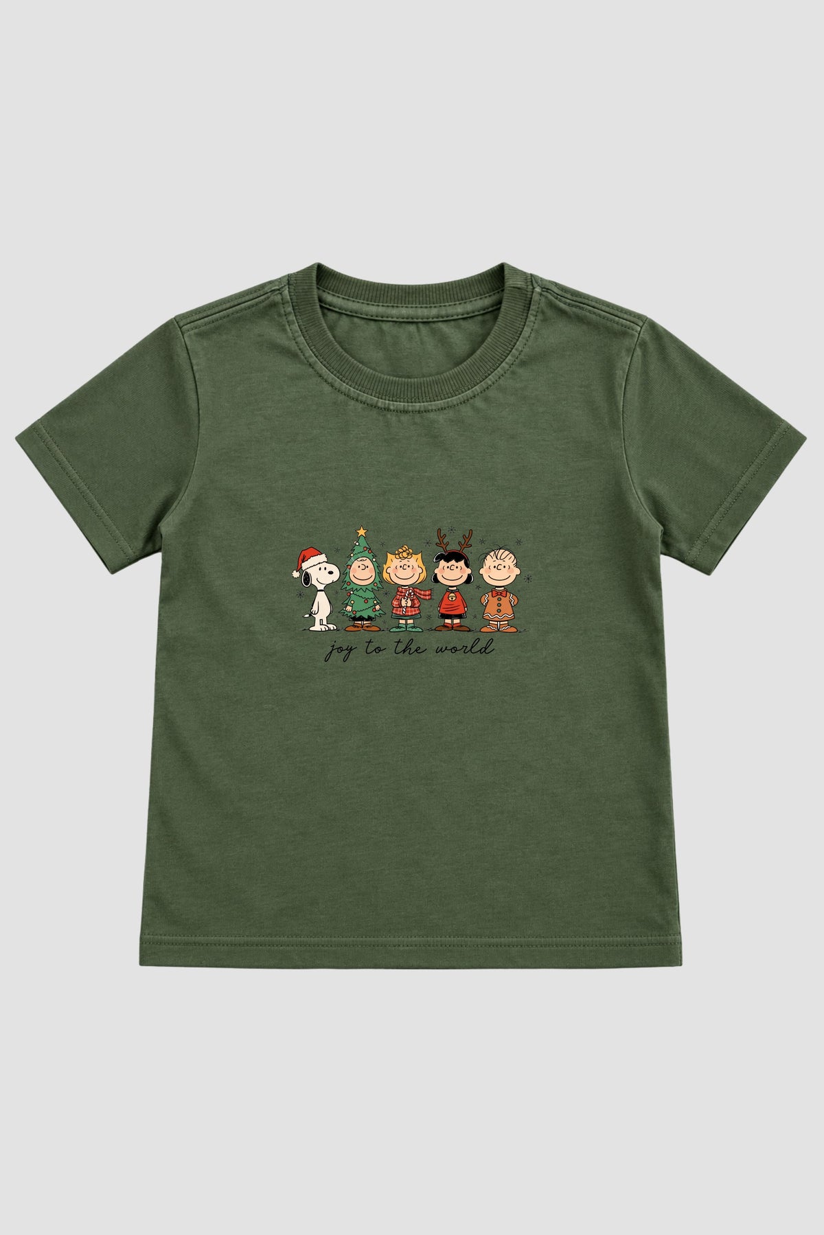 Camiseta Infantil Basica Natal Snoopy- DC-NOOP-0098