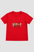 Camiseta Infantil Basica Natal Snoopy- DC-NOOP-0098