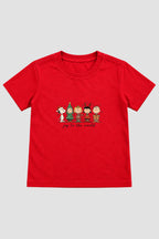 Camiseta Infantil Basica Natal Snoopy- DC-NOOP-0098