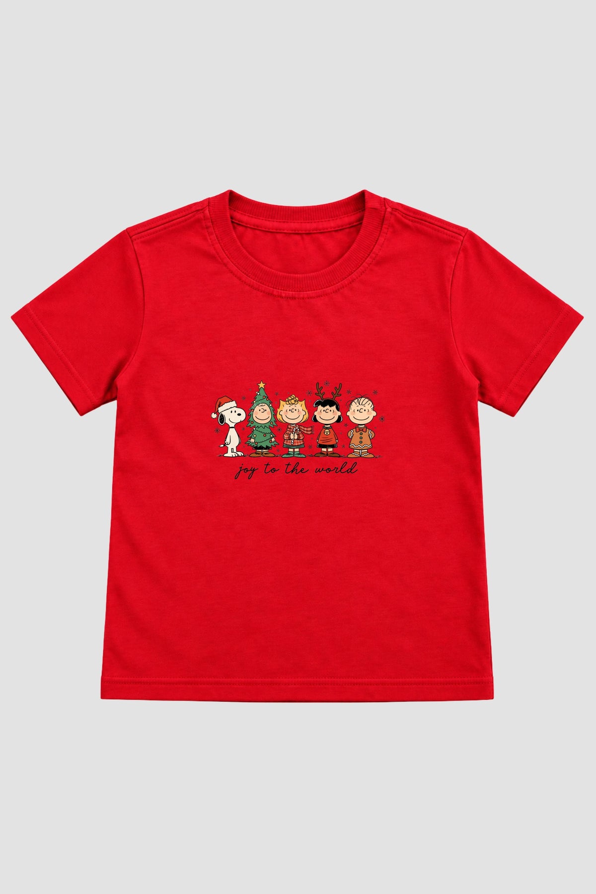 Camiseta Infantil Basica Natal Snoopy- DC-NOOP-0098