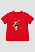 Camiseta Infantil Basica Natal Snoopy- DC-NOOP-0099