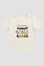 Camiseta Infantil Basica Natal Snoopy- DC-NOOP-0100