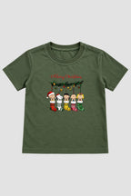 Camiseta Infantil Basica Natal Snoopy- DC-NOOP-0100